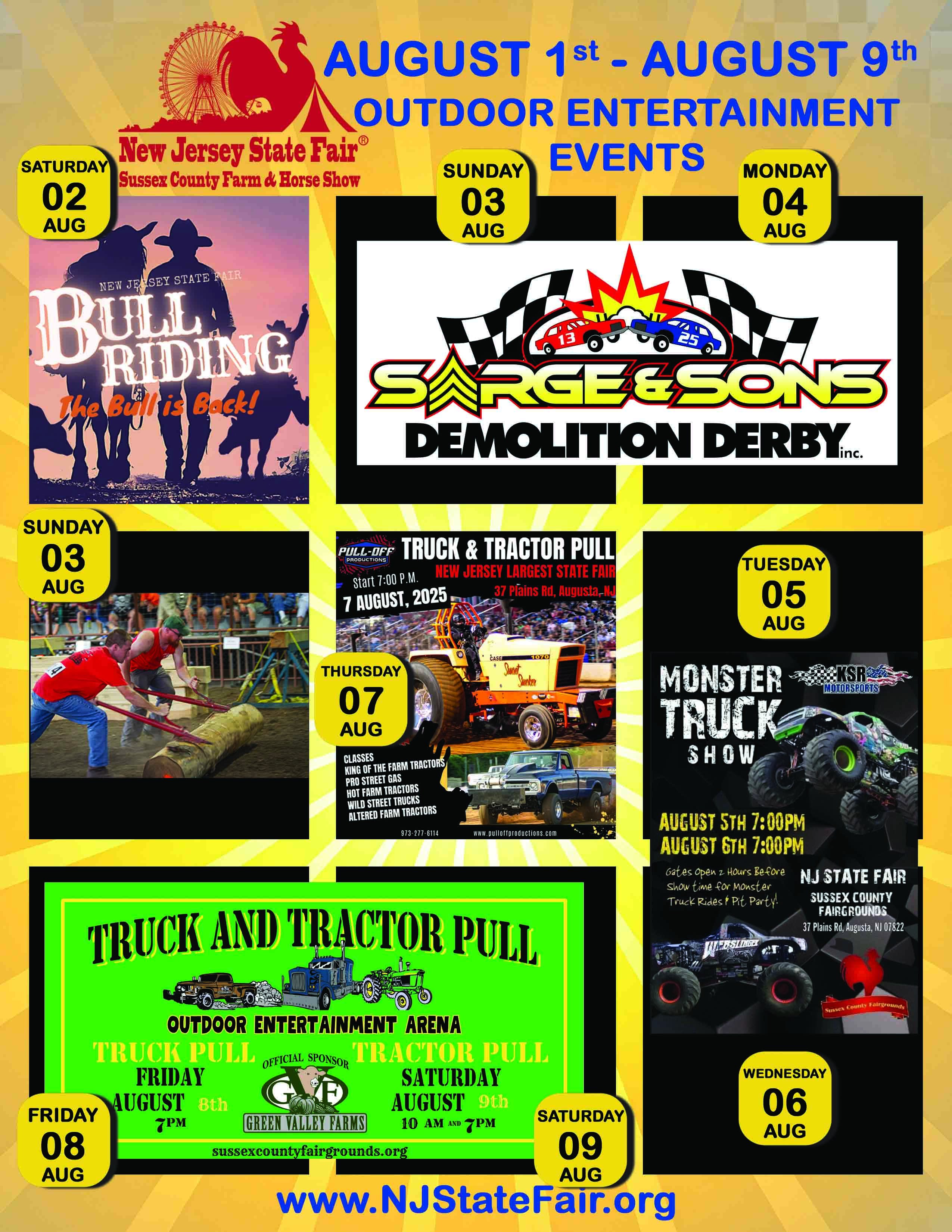 Outdoor Entertainment Area Events